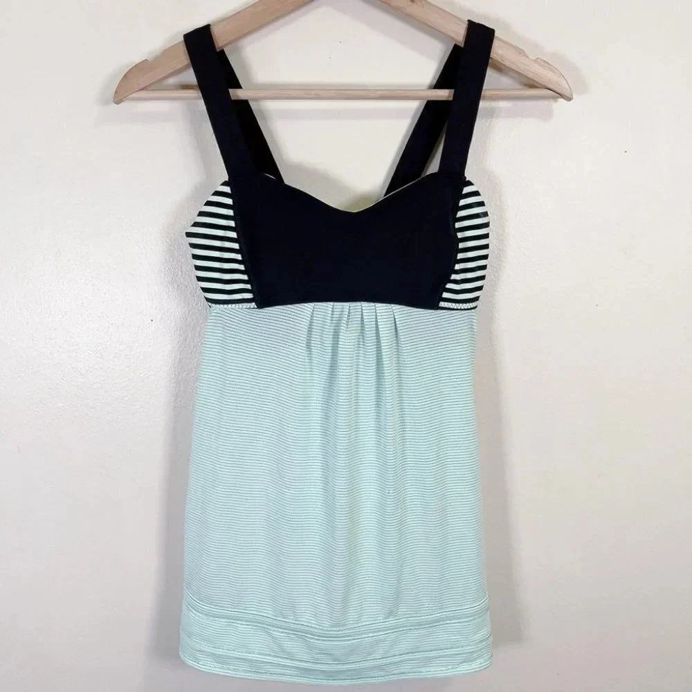 Lululemon Run: Back On Track Tank Mint Moment